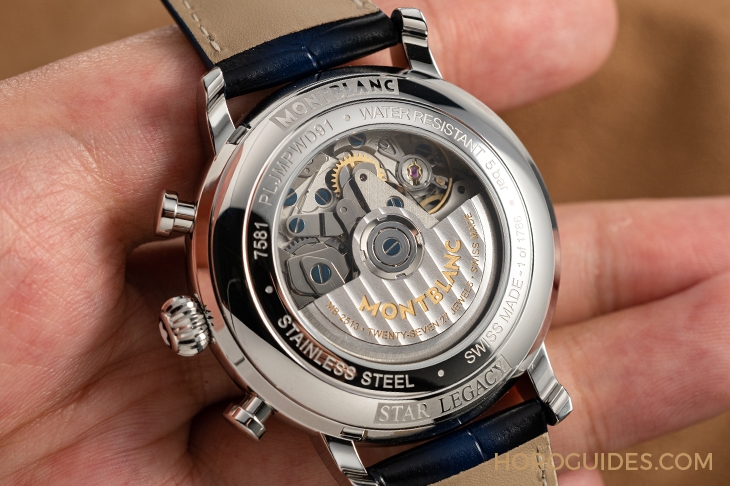 MONTBLANC - STAR - 129626 - 冰川紋藍面,暮色下的白朗峰頂印象|Montblanc明星傳承系列限量新作