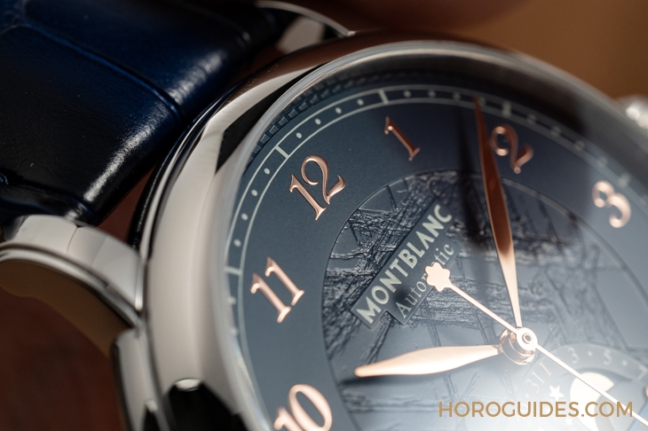 MONTBLANC - STAR - 129626 - 冰川紋藍面,暮色下的白朗峰頂印象|Montblanc明星傳承系列限量新作