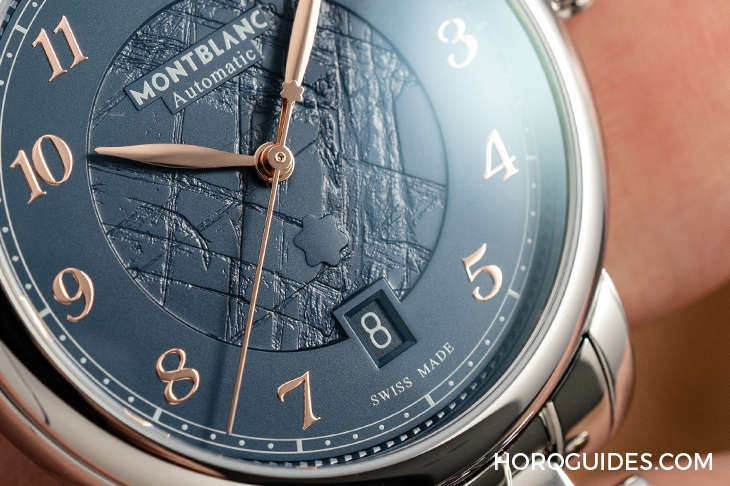 MONTBLANC - STAR - 129626 - 冰川紋藍面,暮色下的白朗峰頂印象|Montblanc明星傳承系列限量新作