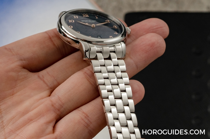 MONTBLANC - STAR - 129626 - 冰川紋藍面,暮色下的白朗峰頂印象|Montblanc明星傳承系列限量新作