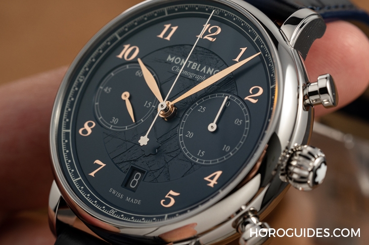 MONTBLANC - STAR - 129626 - 冰川紋藍面,暮色下的白朗峰頂印象|Montblanc明星傳承系列限量新作