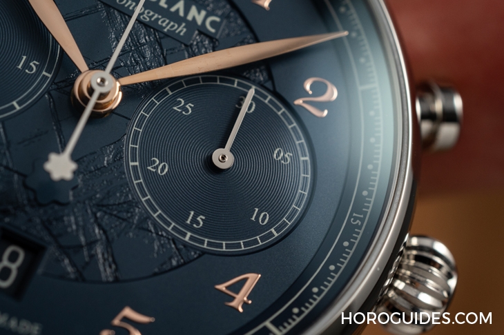 MONTBLANC - STAR - 129626 - 冰川紋藍面,暮色下的白朗峰頂印象|Montblanc明星傳承系列限量新作