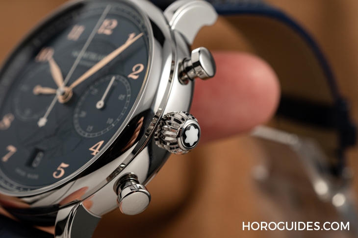 MONTBLANC - STAR - 129626 - 冰川紋藍面,暮色下的白朗峰頂印象|Montblanc明星傳承系列限量新作