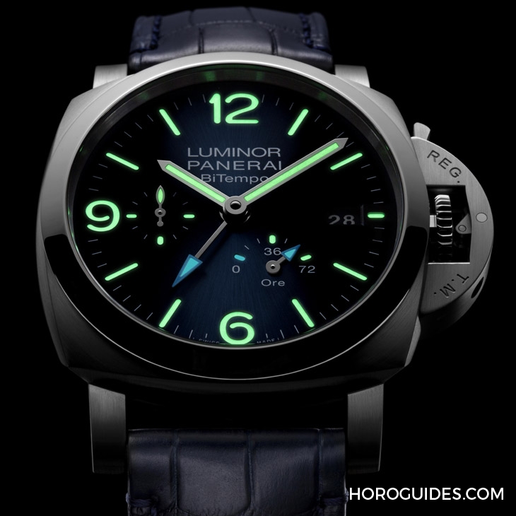 PANERAI - LUMINOR - PAM01361 - Panerai新一代兩地時間錶款以BiTempo為名｜Luminor BiTempo-PAM01360與PAM01361