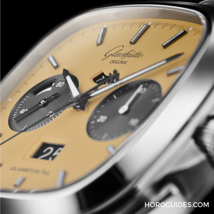 GLASHÜTTE ORIGINAL - SENATOR - 1-37-02-13-02-70 - 格拉蘇蒂七零年代大日曆計時腕錶新色亮相,捕捉1970年代的夏日絢爛