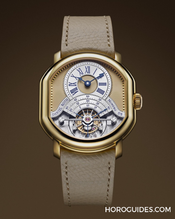 DANIEL ROTH - Daniel Roth - DR0011YG-01 - Daniel Roth回歸錶壇的第一步：復刻1988年創業之作，發表Tourbillon Souscription