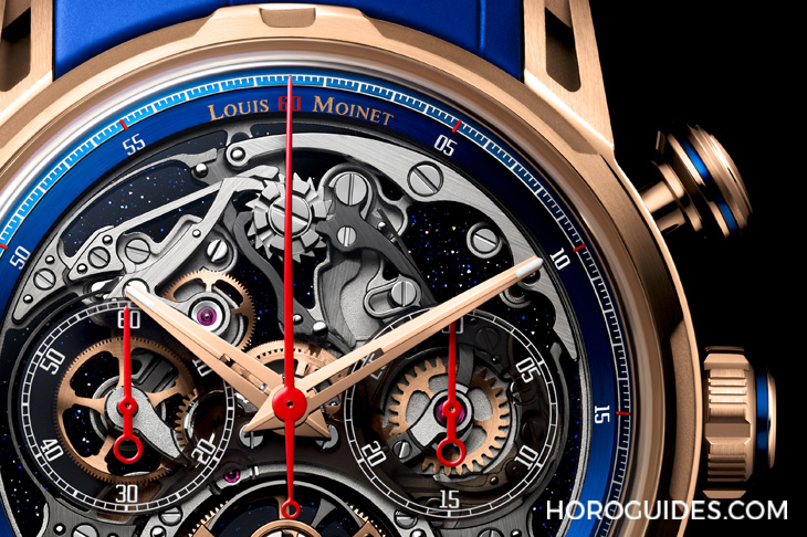 Louis Moinet - MECHANICAL WONDERS - LM-114.40.20 - 眼見為憑 !Louis Moinet示範這樣把玩計時碼錶最有感