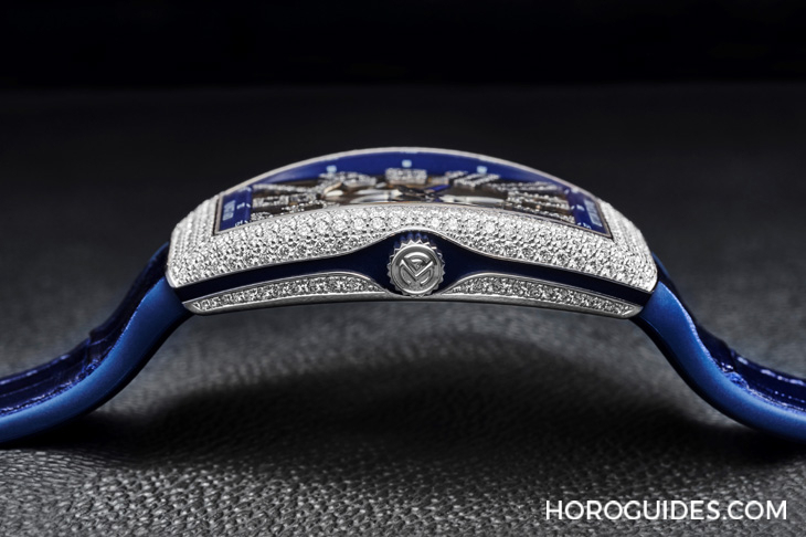 FRANCK MULLER - VANGUARD - V 41 S AT SQT D NBR CD (BU) AC-OG - 以酒桶錶定江山｜Franck Muller腕錶精選，戴出不凡風範