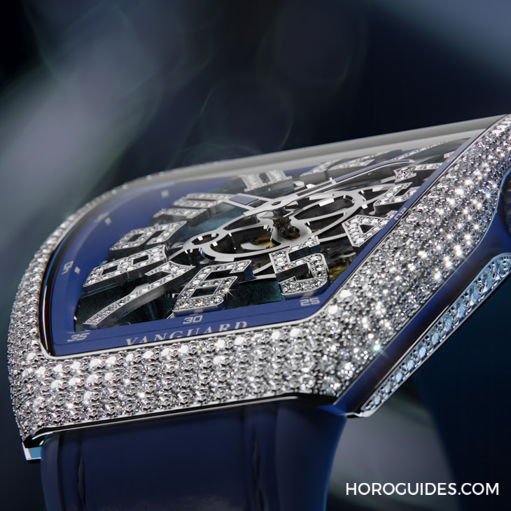 FRANCK MULLER - VANGUARD - V 41 S AT SQT D NBR CD (BU) AC-OG - 以酒桶錶定江山｜Franck Muller腕錶精選，戴出不凡風範