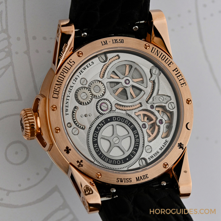 Louis Moinet - COSMIC ART - LM-135.50.V1 - 史上運用最多種隕石的腕錶現身SHH台北101頂級鐘錶概念店｜Louis Moinet拾集隕石碎片的浪漫而來