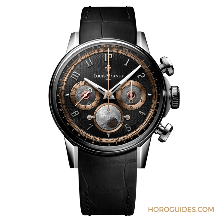 Louis Moinet - COSMIC ART - LM-135.50.V1 - 史上運用最多種隕石的腕錶現身SHH台北101頂級鐘錶概念店｜Louis Moinet拾集隕石碎片的浪漫而來