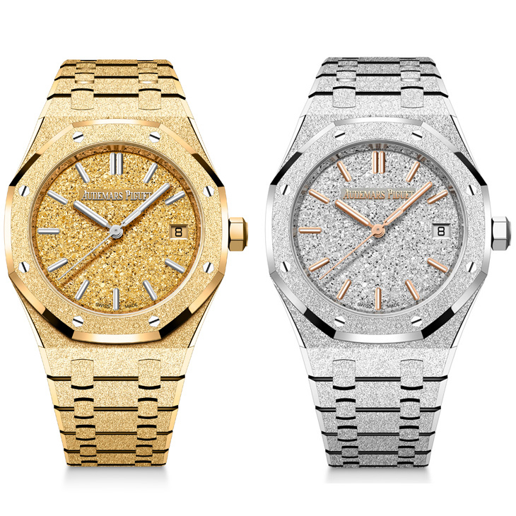 AUDEMARS PIGUET - ROYAL OAK - 77450BA.GG.1361BA.01 - 擁抱經典工藝也探索創新技術,看愛彼AP如何玩轉貴金屬的多重魅力|2024年新作精選