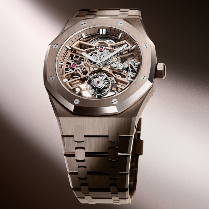 AUDEMARS PIGUET - ROYAL OAK - 77450BA.GG.1361BA.01 - 擁抱經典工藝也探索創新技術,看愛彼AP如何玩轉貴金屬的多重魅力|2024年新作精選