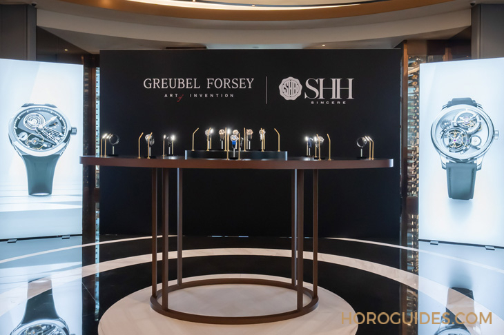 GREUBEL FORSEY - 〈Greubel Forsey頂級複雜腕錶鉅作展〉於 SHH台北101頂級鐘錶概念店登場