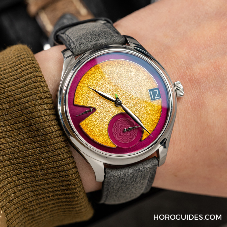 H. MOSER & CIE - ENDEAVOUR - 1800-1200 - 當有趣的靈魂，遇到有趣的靈魂，不如來一對以百香果為靈感的錶｜H. Moser & Cie. X Studio Underd0g百香果限量套組