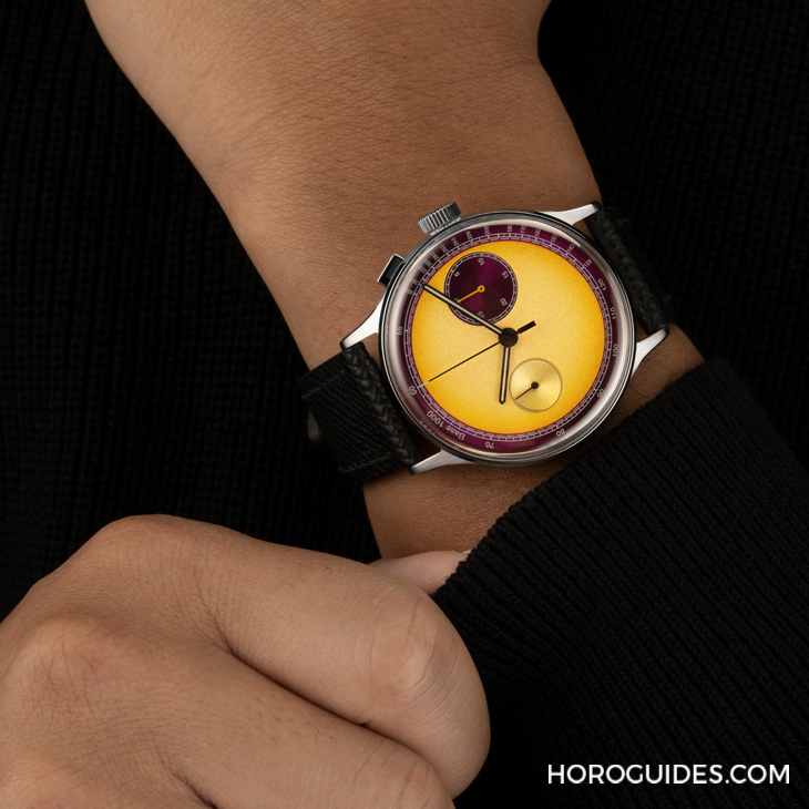 H. MOSER & CIE - ENDEAVOUR - 1800-1200 - 當有趣的靈魂，遇到有趣的靈魂，不如來一對以百香果為靈感的錶｜H. Moser & Cie. X Studio Underd0g百香果限量套組