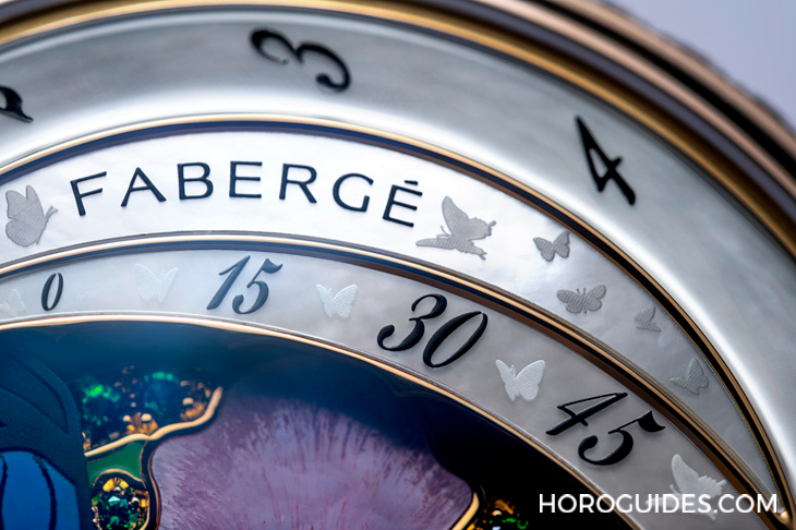 FABERGÉ - COMPLIQUÉE  - （Compliquée Butterfly Gardenia Platinum Jubilee Edition） - 蝶翼開展了，時間經過了｜Fabergé × SHH Compliquée Platinum Jubilee Edition腕錶