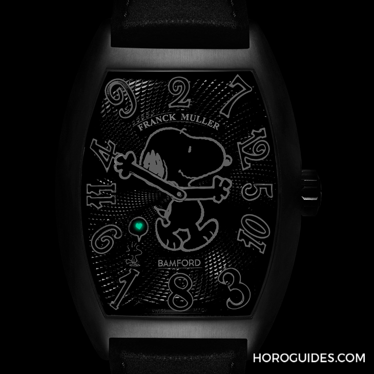 FRANCK MULLER - CRAZY HOURS - 7880 CH PNTS NR - 狂愛史努比｜Franck MullerｘBamford Crazy Love Snoopy腕錶