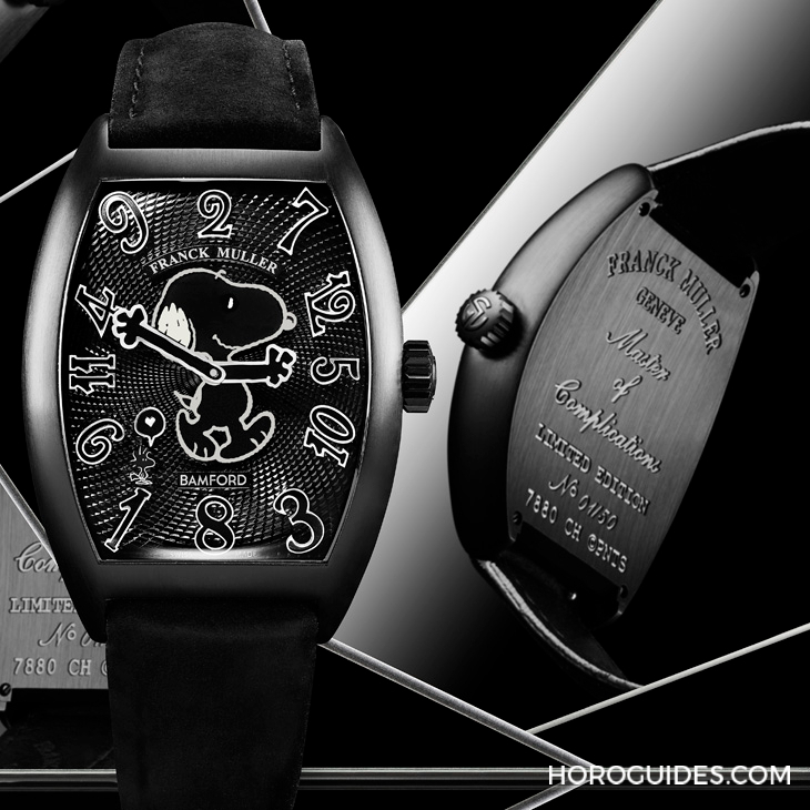 FRANCK MULLER - CRAZY HOURS - 7880 CH PNTS NR - 狂愛史努比｜Franck MullerｘBamford Crazy Love Snoopy腕錶
