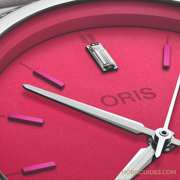 ORIS - PROPILOT - 01 531 7796 4158-07 8 17 05LC - 想追的來!華麗巨星Miss Piggy和你捉迷藏|Oris ProPilot X Miss Piggy特別版腕錶