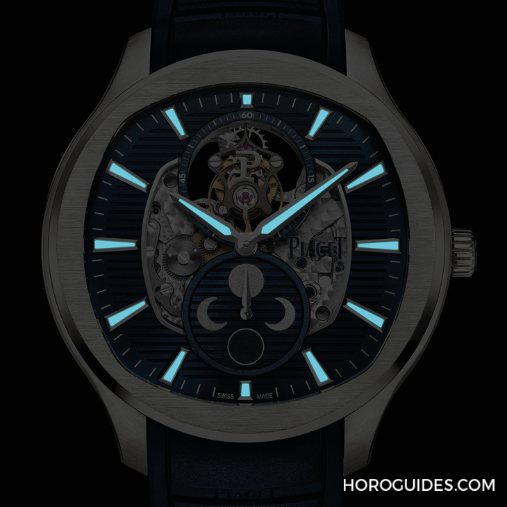 PIAGET - POLO - G0A49080 - 輕薄動感再升級,PIAGET Polo系列鈦金屬超薄鏤空飛行陀飛輪腕錶登場