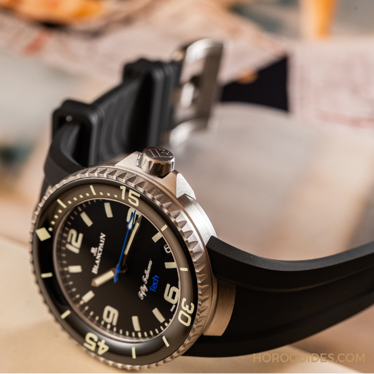 BLANCPAIN - FIFTY FATHOMS - 5029A-12B30-64A - 睽違七年！Blancpain五十噚心繫海洋計畫限量錶第四代採最新「Tech」系列設計現身