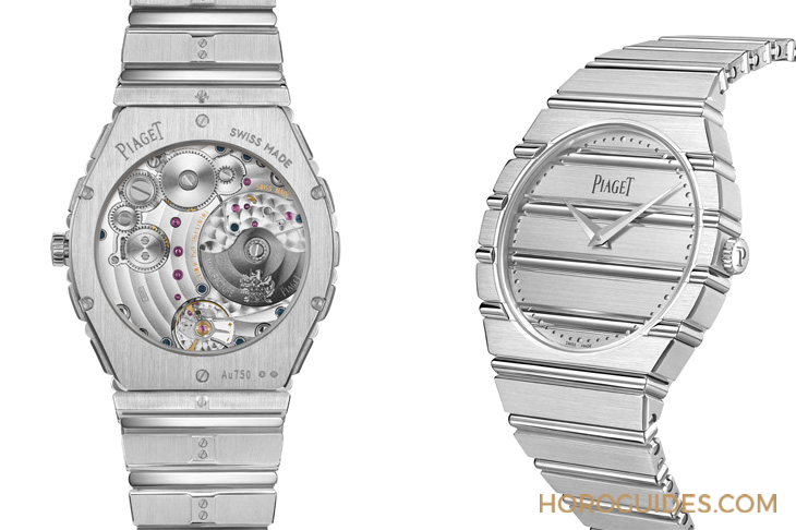 PIAGET - BLACK TIE - G0A50237 - 結合大膽輪廓與金質光影的復古魅力|PIAGET Polo 79腕錶白金版現身、梯形錶殼Sixtie腕錶初亮相