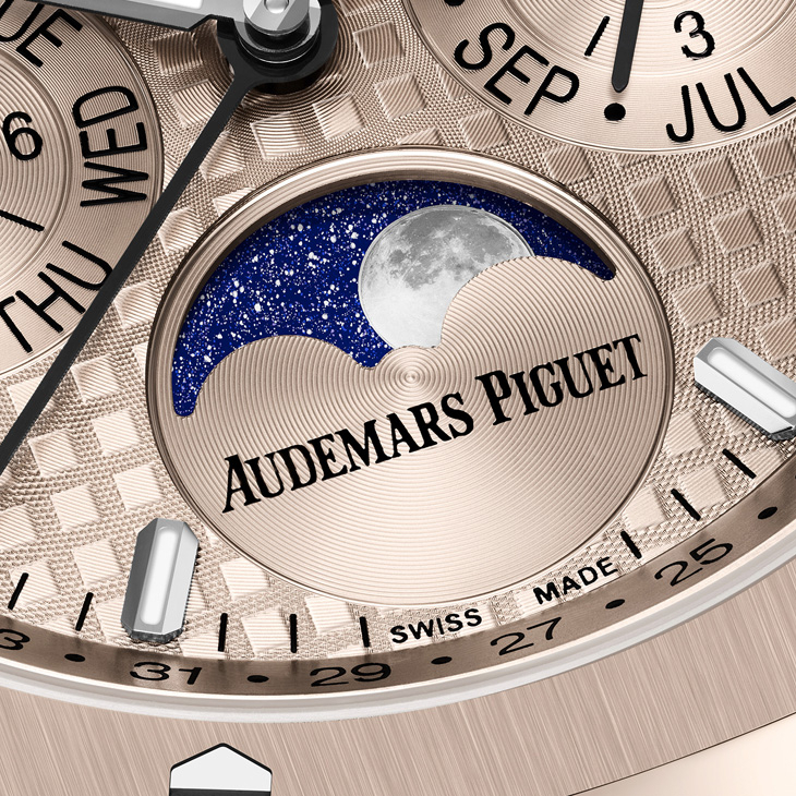 AUDEMARS PIGUET - ROYAL OAK - 26674SG.OO.1320SG.01 - 全新自動上鍊萬年曆機芯7138、「雲夜藍50」陶瓷新色，Audemars Piguet愛彼150年週年話題新作強勢連發