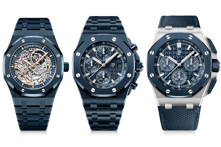 AUDEMARS PIGUET - ROYAL OAK - 26674SG.OO.1320SG.01 - 全新自動上鍊萬年曆機芯7138、「雲夜藍50」陶瓷新色，Audemars Piguet愛彼150年週年話題新作強勢連發