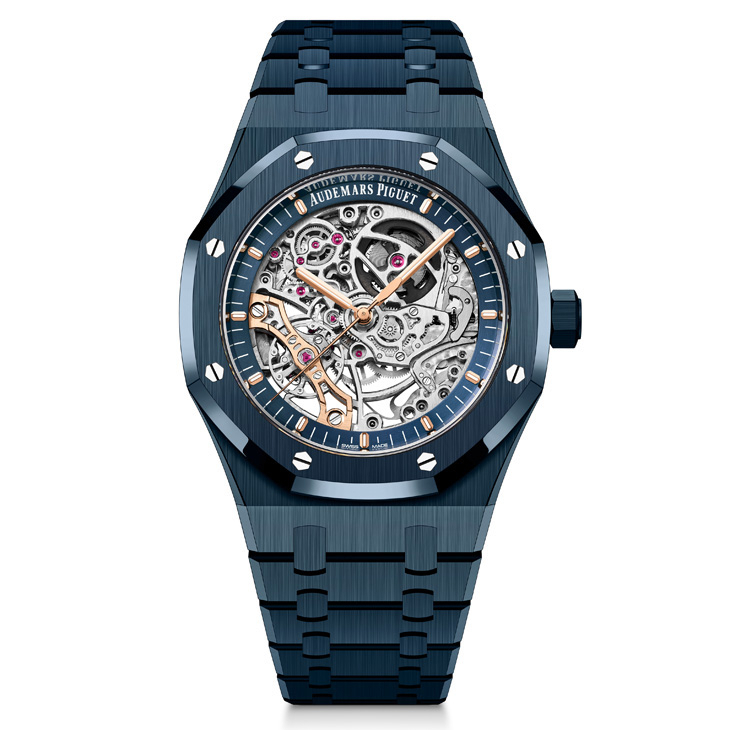 AUDEMARS PIGUET - ROYAL OAK - 26674SG.OO.1320SG.01 - 全新自動上鍊萬年曆機芯7138、「雲夜藍50」陶瓷新色，Audemars Piguet愛彼150年週年話題新作強勢連發