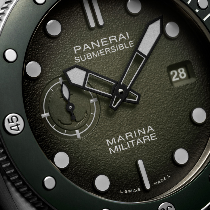 PANERAI - SUBMERSIBLE - PAM01697 - 軍事本色,與義大利海軍航空隊同行|PANERAI Submersible Marina Militare系列PAM01697、PAM01698