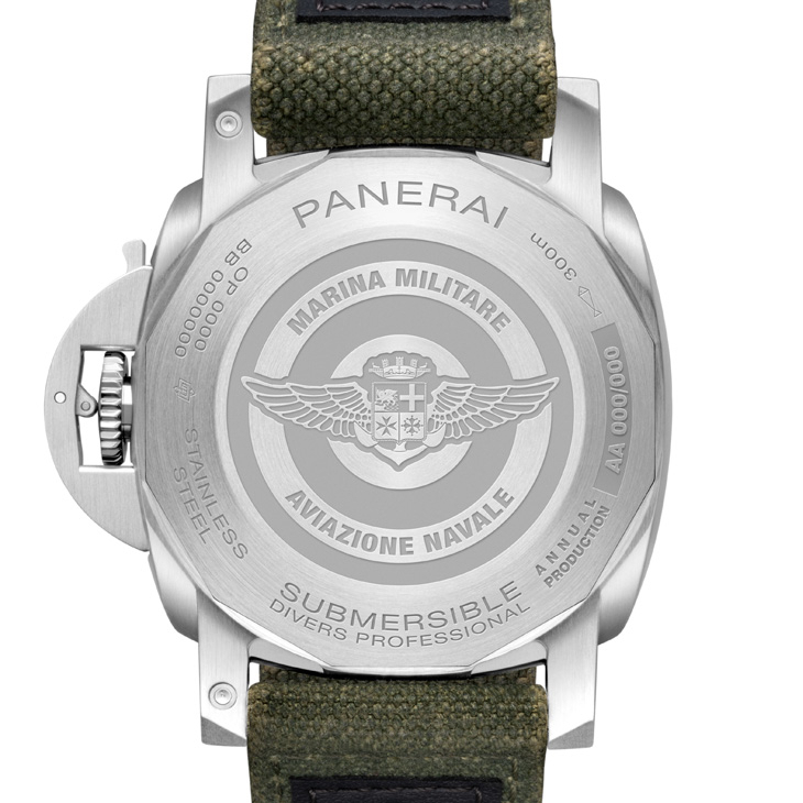 PANERAI - SUBMERSIBLE - PAM01697 - 軍事本色,與義大利海軍航空隊同行|PANERAI Submersible Marina Militare系列PAM01697、PAM01698