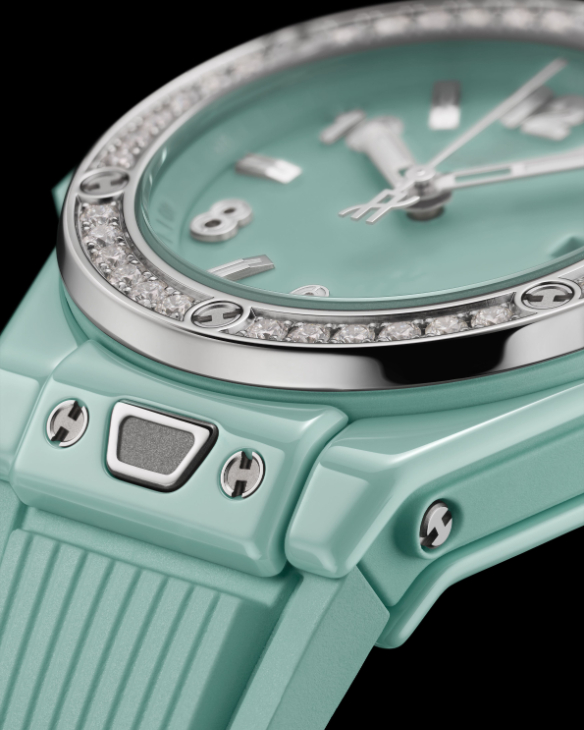 HUBLOT - BIG BANG - 441.GS.5221.RX - Hublot打造夏日最潮涼感腕錶｜Big Bang薄荷綠陶瓷系列腕錶