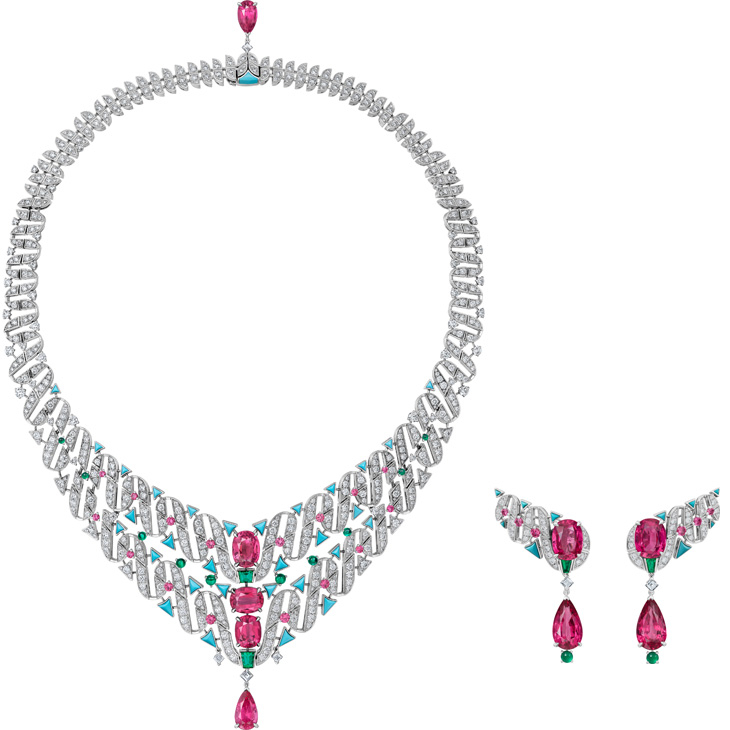 CARTIER - TRESSAGE - HPI01690 - 自然藝境，Cartier 2025年頂級珠寶展