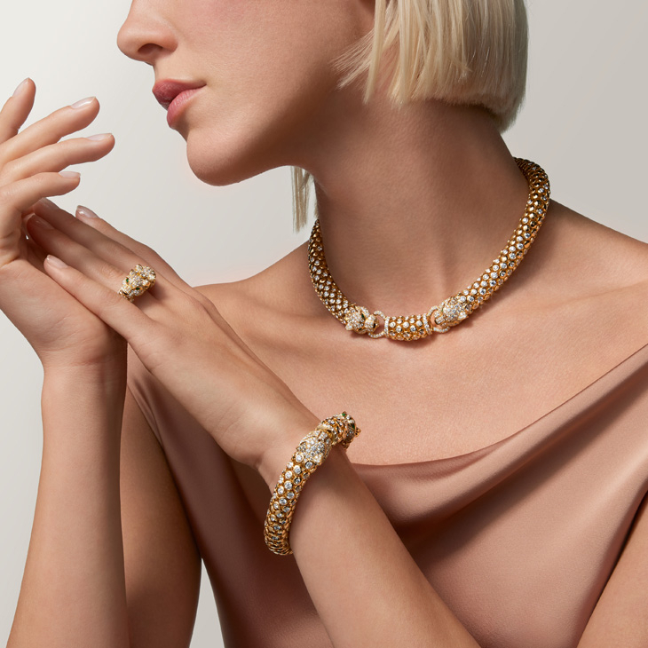 CARTIER - TRESSAGE - HPI01690 - 自然藝境，Cartier 2025年頂級珠寶展