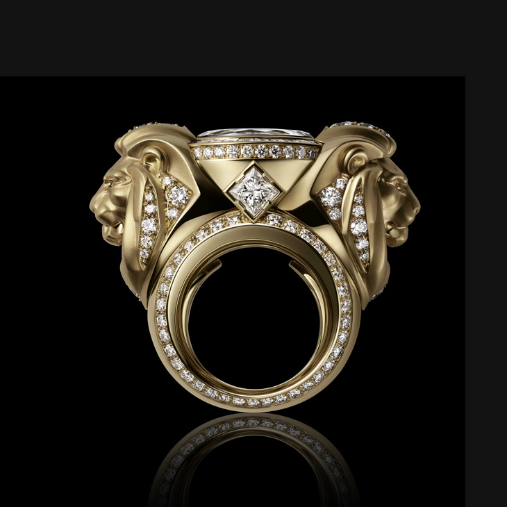 CHANEL - 高級鐘錶 - (Diamonds Astroclock座鐘) - 以獅形雕塑守護時間|CHANEL The Lion of Mademoiselle系列時計