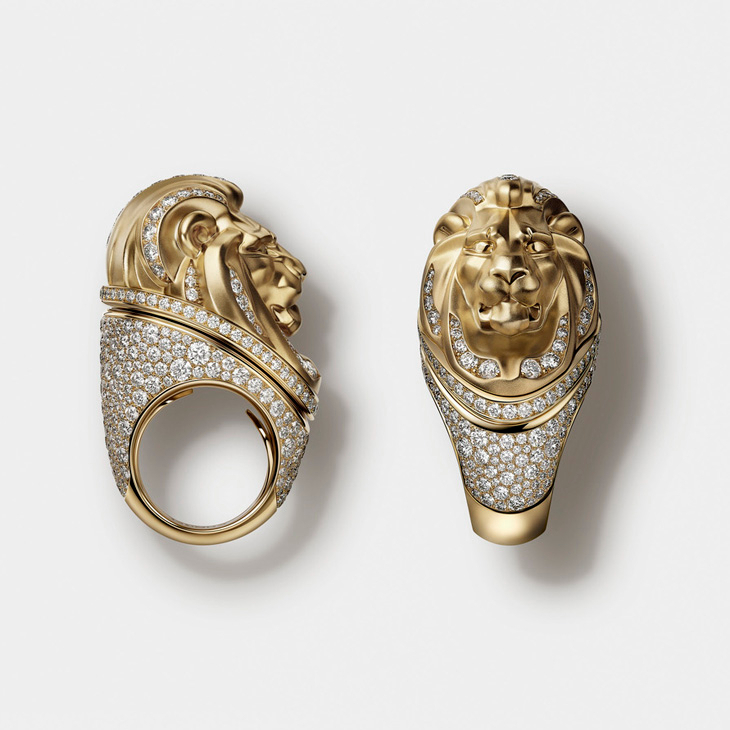 CHANEL - 高級鐘錶 - (Diamonds Astroclock座鐘) - 以獅形雕塑守護時間|CHANEL The Lion of Mademoiselle系列時計