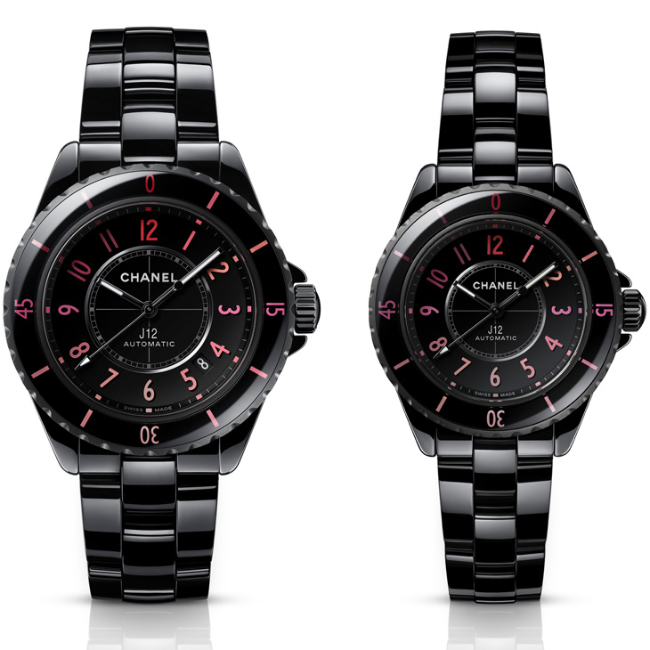 CHANEL - J12 - (Mademoiselle J12 Blush Caliber 12.1機芯38毫米腕錶) - 以粉紅色調為腕錶上妝:CHANEL BLUSH限定腕錶系列,彩妝美學與高級製錶的交會