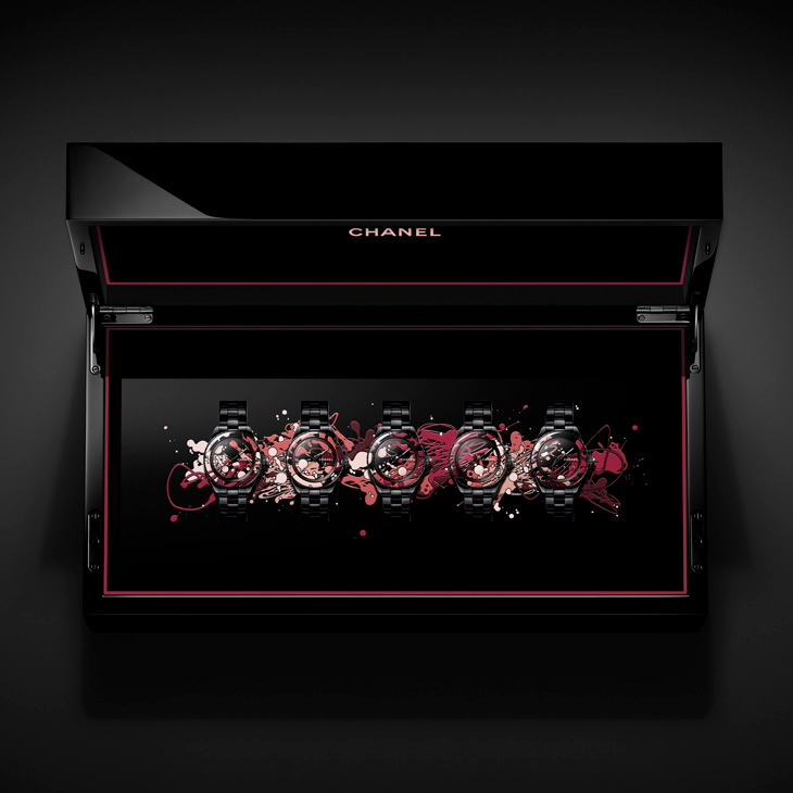 CHANEL - J12 - (Mademoiselle J12 Blush Caliber 12.1機芯38毫米腕錶) - 以粉紅色調為腕錶上妝:CHANEL BLUSH限定腕錶系列,彩妝美學與高級製錶的交會