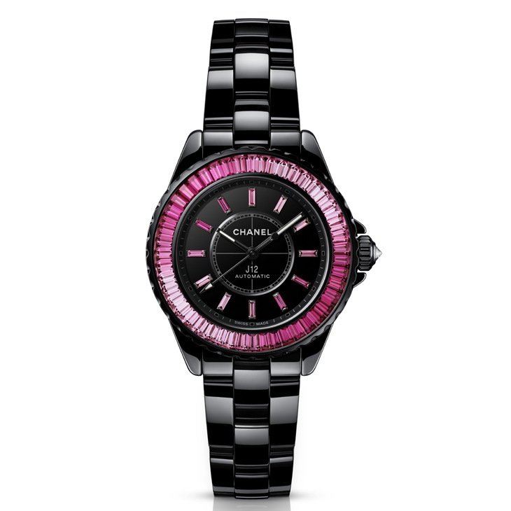 CHANEL - J12 - (Mademoiselle J12 Blush Caliber 12.1機芯38毫米腕錶) - 以粉紅色調為腕錶上妝:CHANEL BLUSH限定腕錶系列,彩妝美學與高級製錶的交會