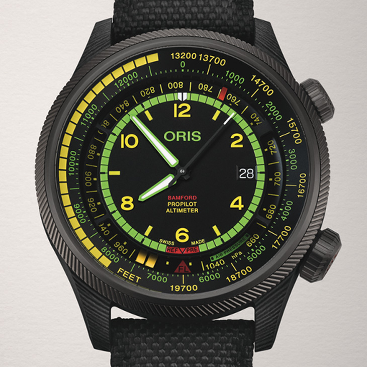 ORIS - PROPILOT - 01 793 7775 8724-Set - Oris〈2025日內瓦錶展〉新作:ProPilot Altimeter “Mission Control”限量腕錶科幻風加持、Calibre 113首度加入Big Crown錶系