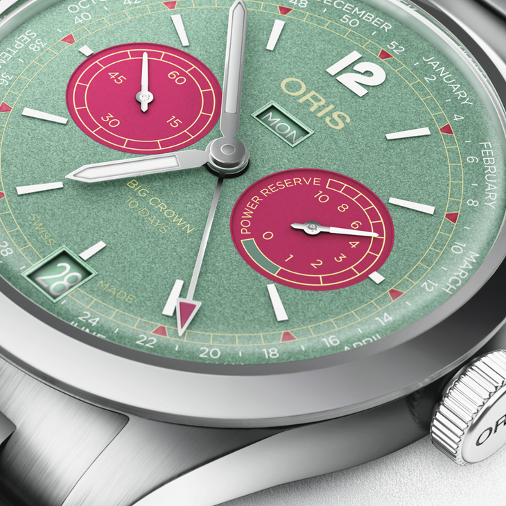 ORIS - PROPILOT - 01 793 7775 8724-Set - Oris〈2025日內瓦錶展〉新作:ProPilot Altimeter “Mission Control”限量腕錶科幻風加持、Calibre 113首度加入Big Crown錶系