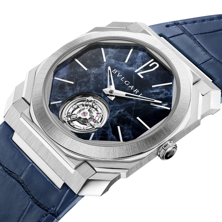 BVLGARI - OCTO - 104257 - 羅馬的靈魂,大理石的美|BVLGARI Octo Finissimo大理石超薄陀飛輪腕錶