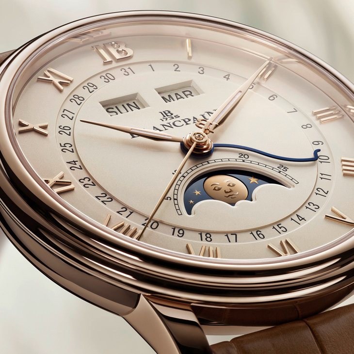 BLANCPAIN - VILLERET - 金棕色調，靜奢之美｜Blancpain Villeret系列推出三款改版新作