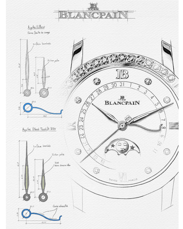 BLANCPAIN - VILLERET - 金棕色調，靜奢之美｜Blancpain Villeret系列推出三款改版新作