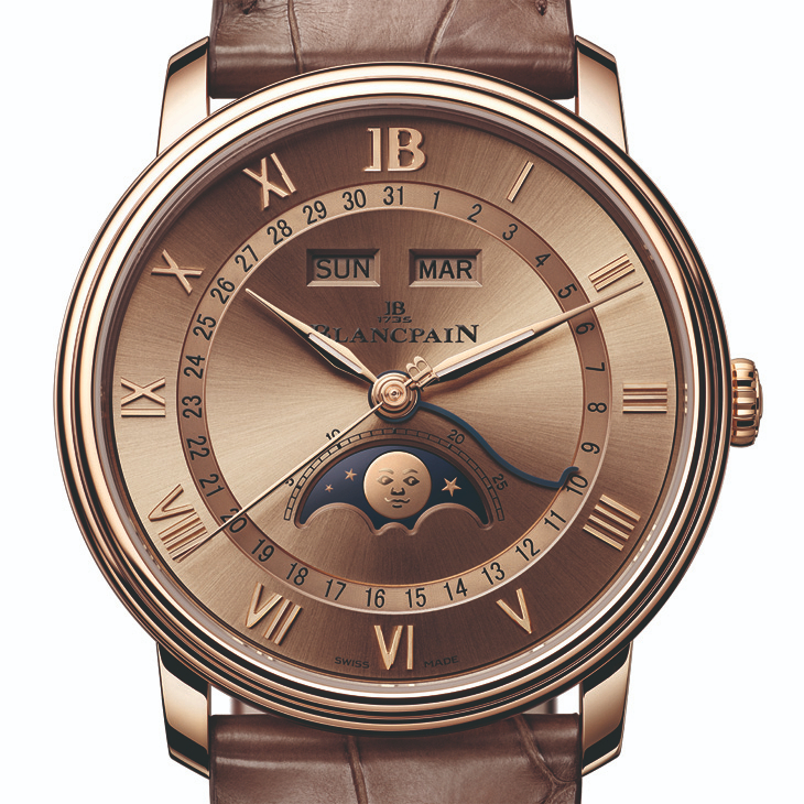 BLANCPAIN - VILLERET - 金棕色調，靜奢之美｜Blancpain Villeret系列推出三款改版新作