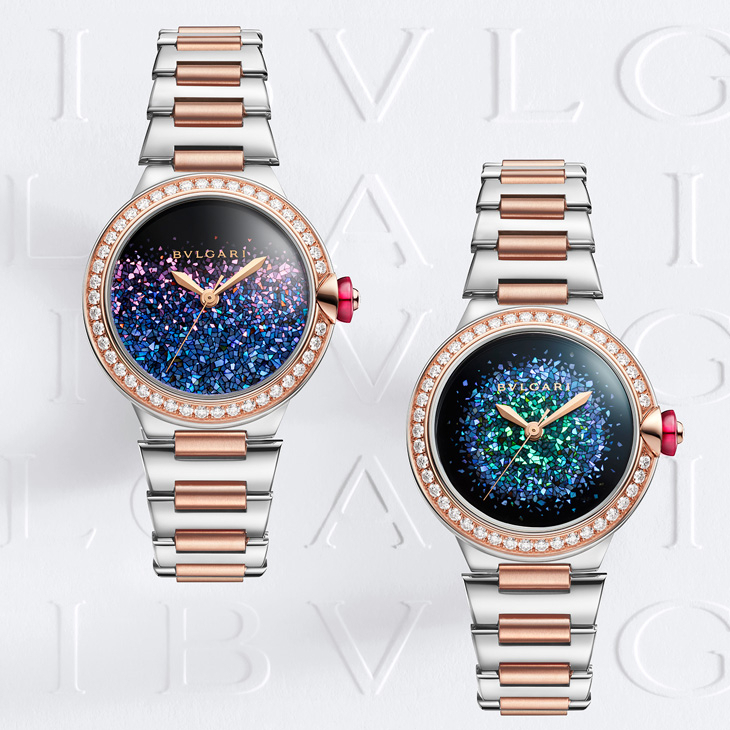 BVLGARI - LVCEA - 104243 - 以日本螺鈿漆藝構築光之馬賽克|BVLGARI Lvcea Notte Di Luce限量腕錶