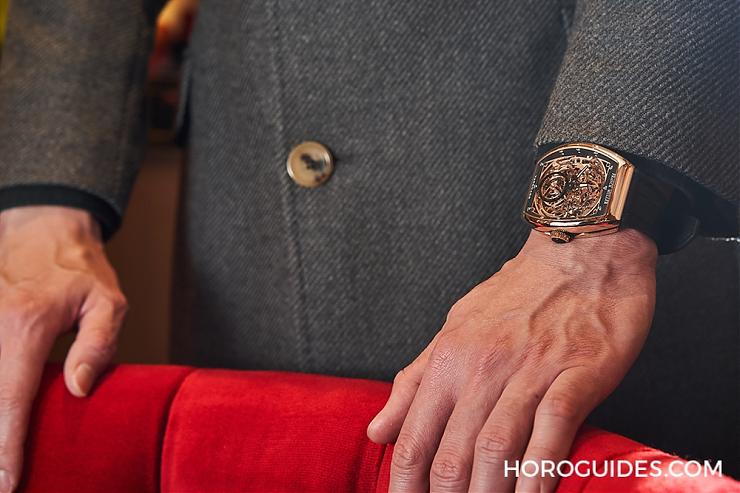 FRANCK MULLER - VANGUARD - V 50 T RM T SQT (NR) - 全方位感官饗宴 FRANCK MULLER Vanguard 三問鏤空陀飛輪腕錶