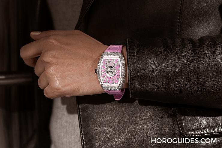 FRANCK MULLER - VANGUARD - V 32 SC AT FO L DIR D CD AC - 不許妳只是一般般|Franck Muller Vanguard Lady Moonphase的剛柔並濟