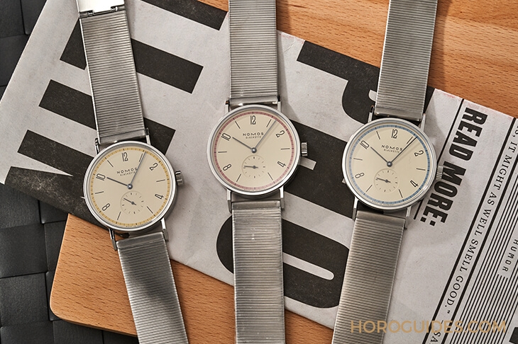 NOMOS - TANGOMAT - 601.S11 - 簡單的生活態度,就從手上的錶開始。NOMOS Tangomat百年包浩斯紀念錶